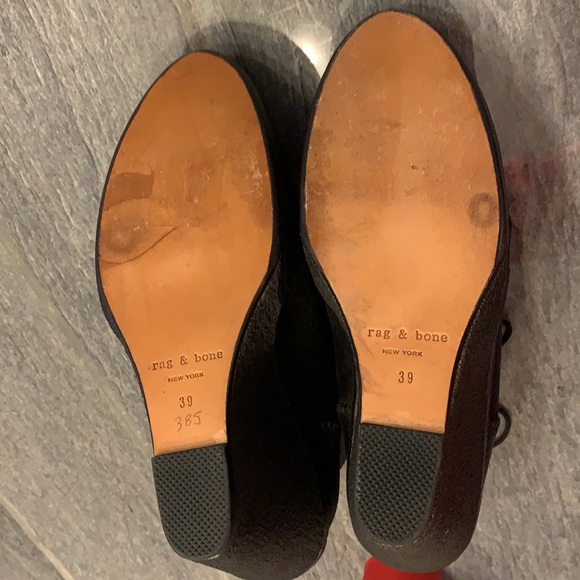 Rag & bone odval desert black wedge booties - Picture 6 of 7